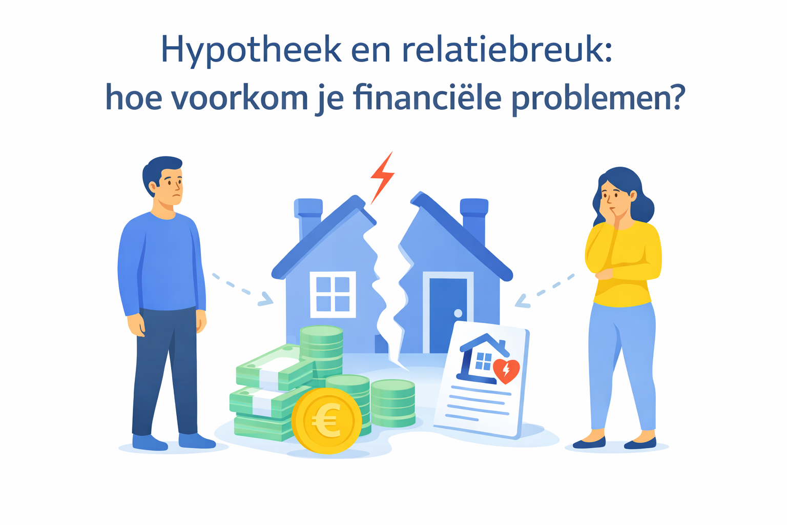 Hypotheek en relatiebreuk: hoe voorkom je financiële problemen?