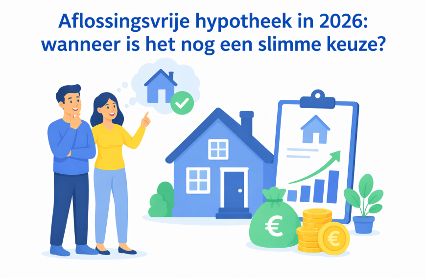 Aflossingsvrije hypotheek in 2026: wanneer is het nog een&hellip;