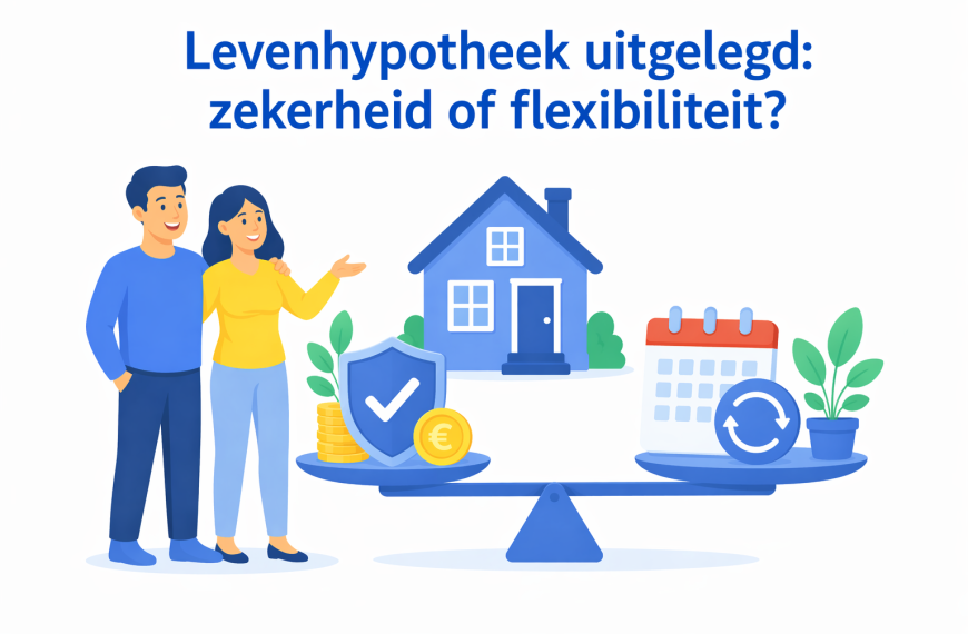 Levenhypotheek uitgelegd: zekerheid of flexibiliteit?